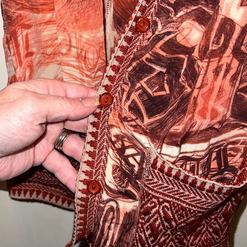 90s Jean Paul Gaultier Silk Cardigan - Gem
